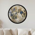 Gilded Moon with gold frame