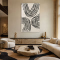 Artronauts Glass Print Flowing Contours Glass Wall Art