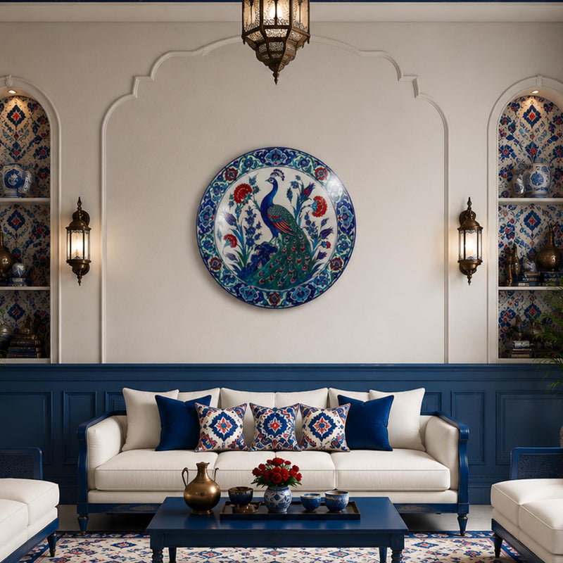 Ottoman Peacock Garden lifestyle view