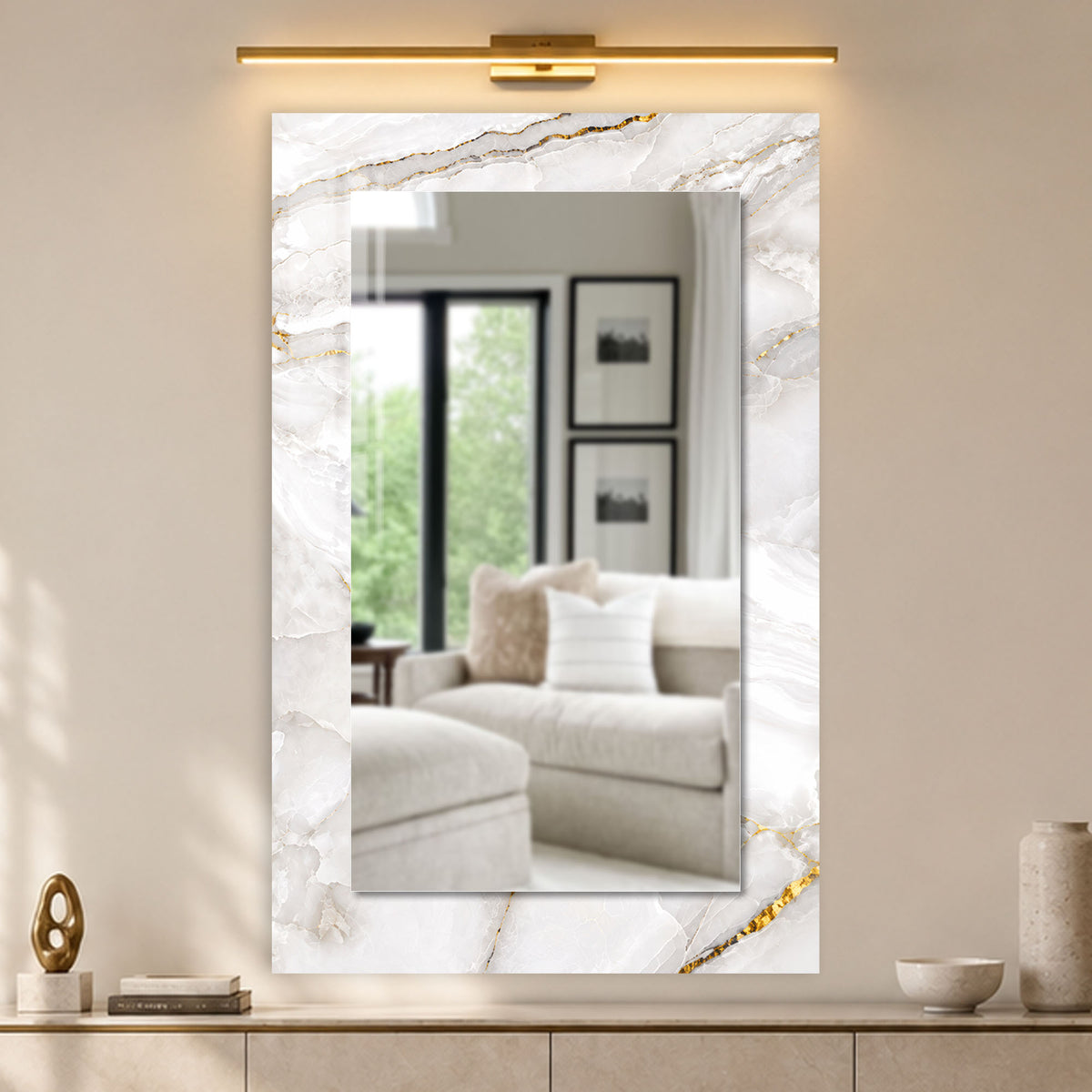 Ivory Gold Marble lifestyle view