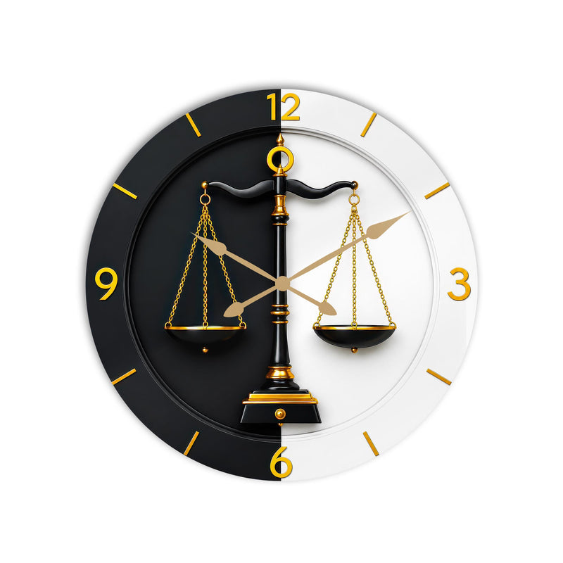 Golden Scales of Justice lifestyle view