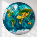 Gilded Earth Map lifestyle view