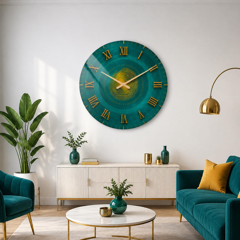 Emerald Roman Numerals lifestyle view