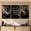 Gorilla Cigar with gold frame