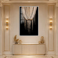 Crystal Cascade with white frame