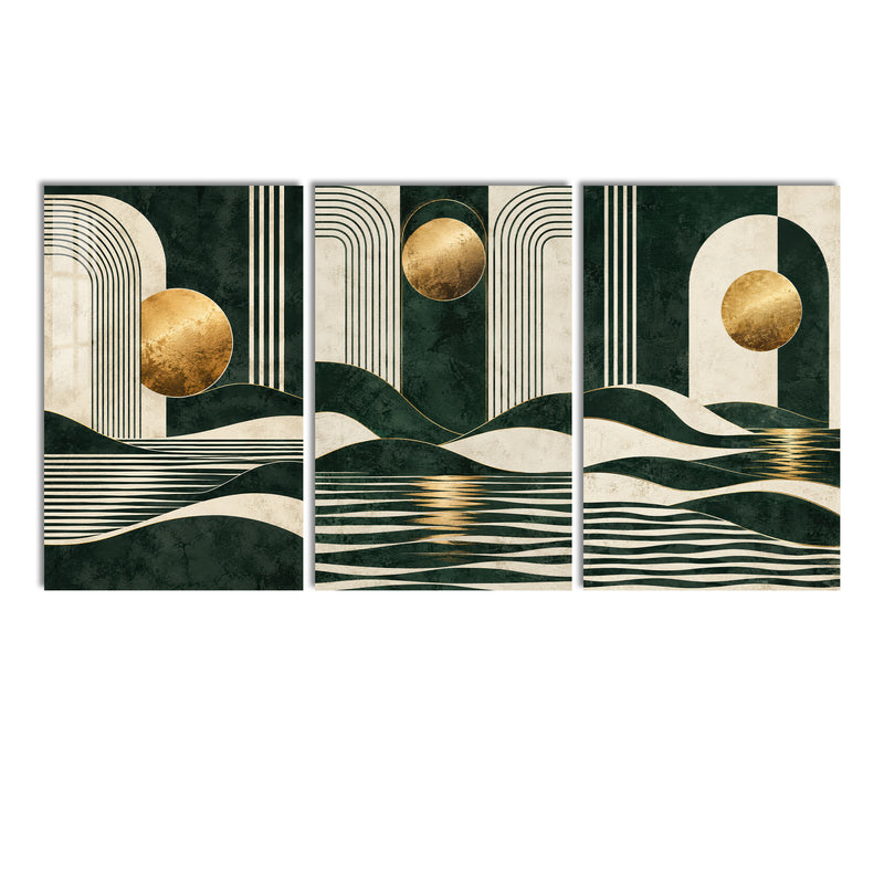 Emerald Gold Abstract lifestyle view