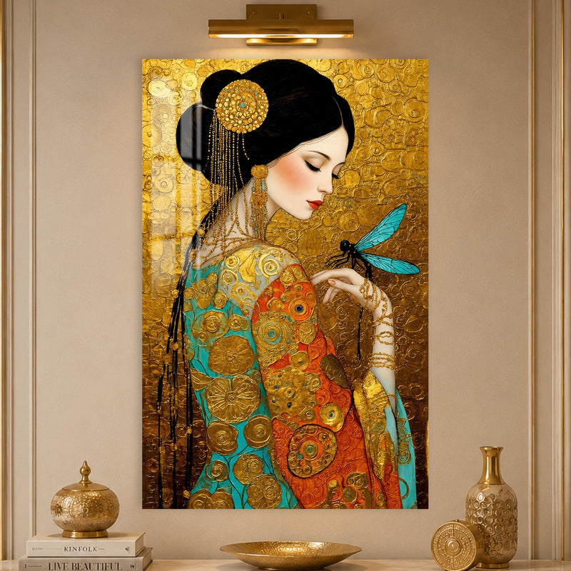 Golden Dragonfly Muse lifestyle view