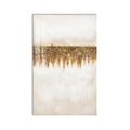 Artronauts Glass Print Gilded Horizon Glass Wall Art