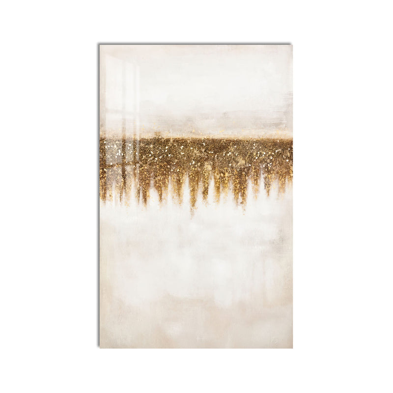 Artronauts Glass Print Gilded Horizon Glass Wall Art