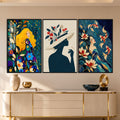 Botanical Women with black frame