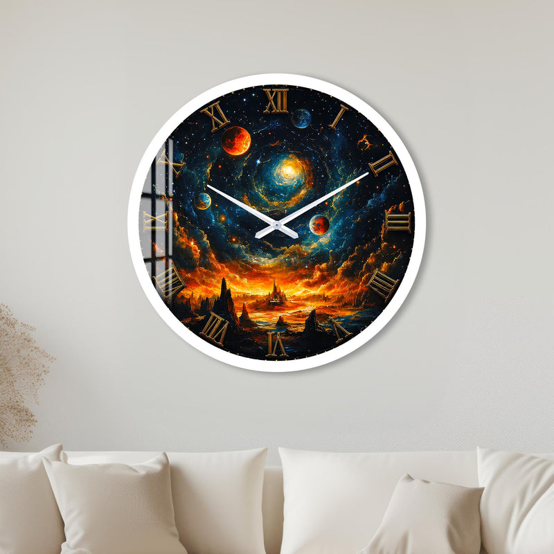 Cosmic Inferno with white frame
