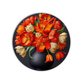 Fiery Tulip Bouquet product shot on white background