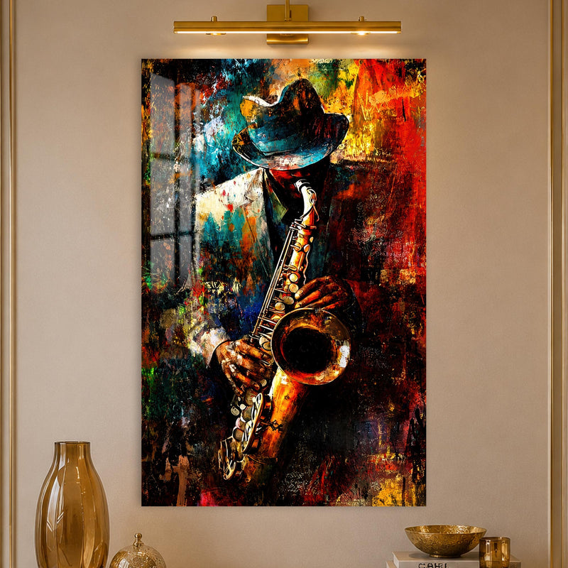 Saxophone In Colour lifestyle view