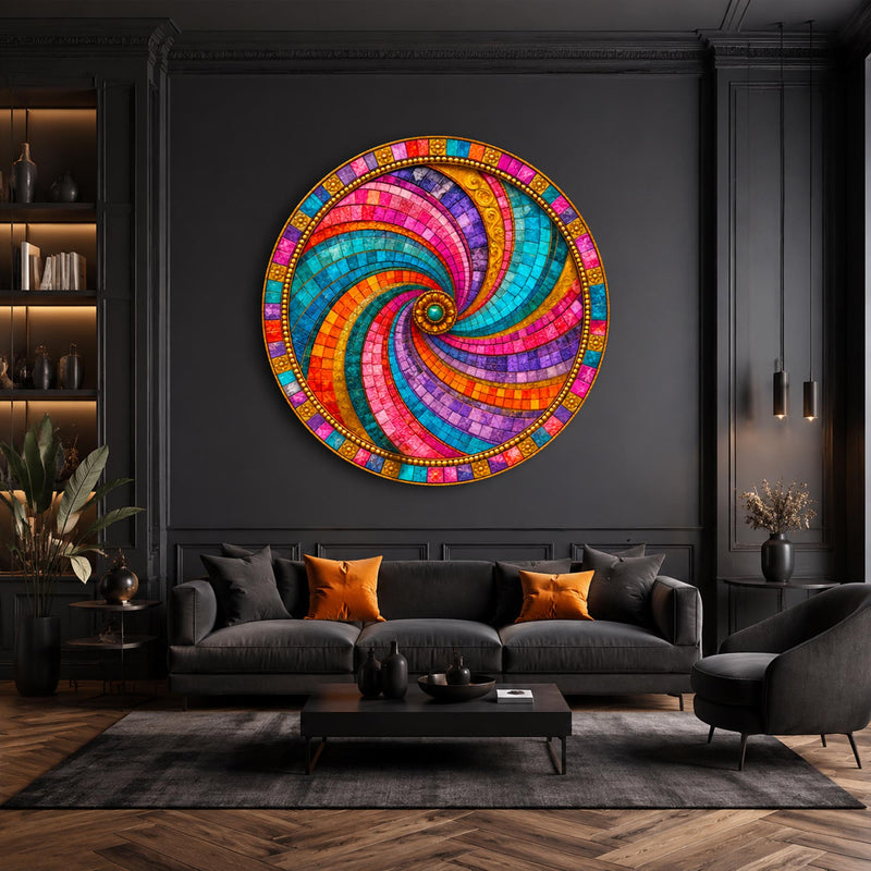 Jeweled Mosaic Spiral lifestyle view