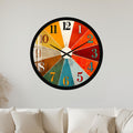 Retro Sunburst with black frame