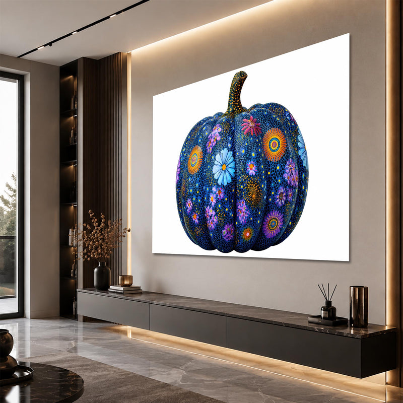 Midnight Floral Pumpkin lifestyle view