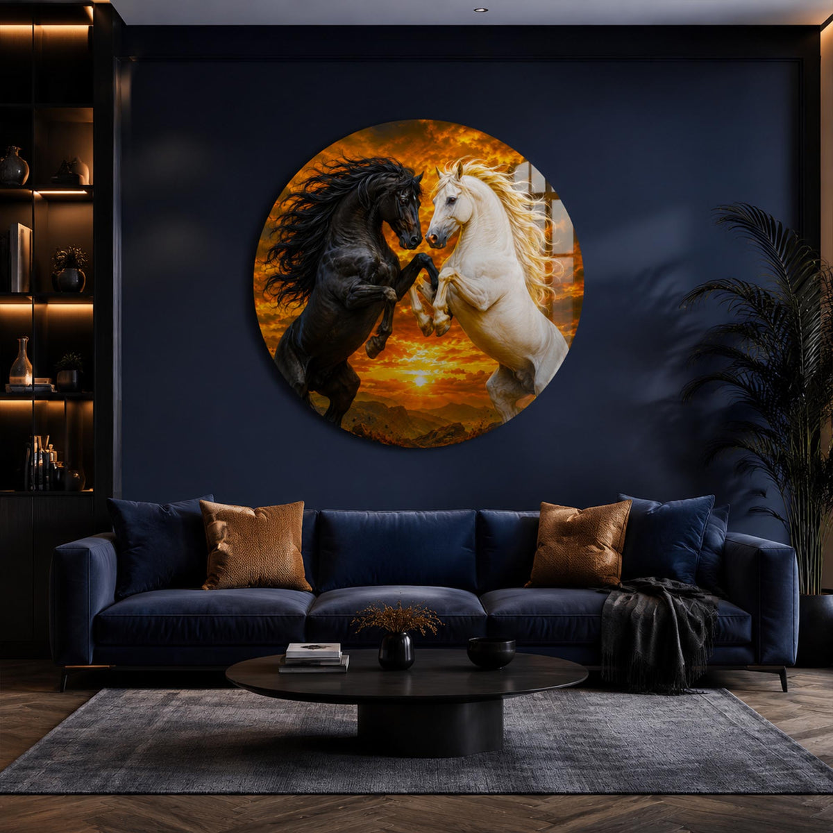 Stallions At Sunset lifestyle view