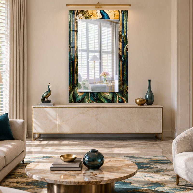 Peacock Garden Elegance lifestyle view