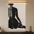 Artronauts Glass Print Quiet Silhouette Glass Wall Art