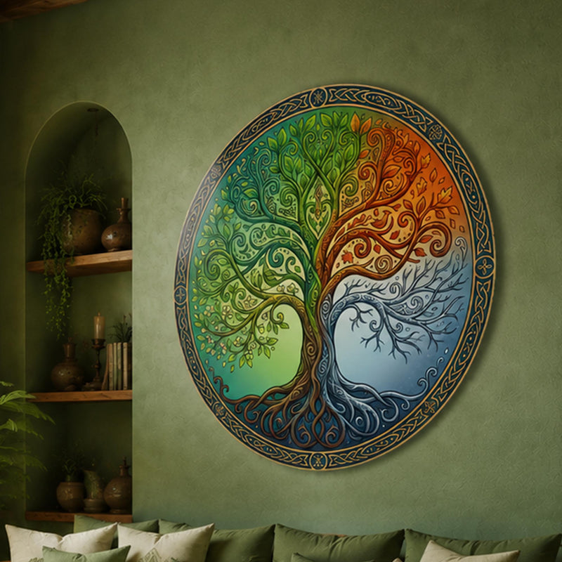Four Seasons Celtic Tree lifestyle view