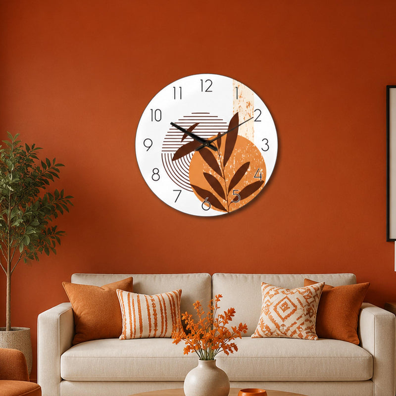 Terracotta Botanical Shapes lifestyle view