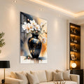 Blossoms in Black Vase angled lifestyle view