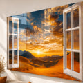 Desert Window Sunset lifestyle view