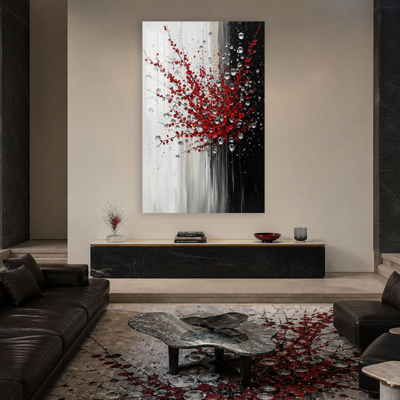 Crimson Rain Blossom lifestyle view