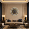 Ottoman Floral Medallion Plate lifestyle view