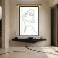 Serene Profile with black frame