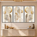 Golden Marble Harmony II with black frame