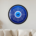Midnight Evil Eye with gold frame