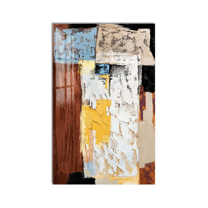 Artronauts Glass Print Urban Fragments Glass Wall Art