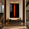 Molten Rift with gold frame