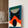 Artronauts Glass Print Modern Geometric Rhythm Glass Wall Art
