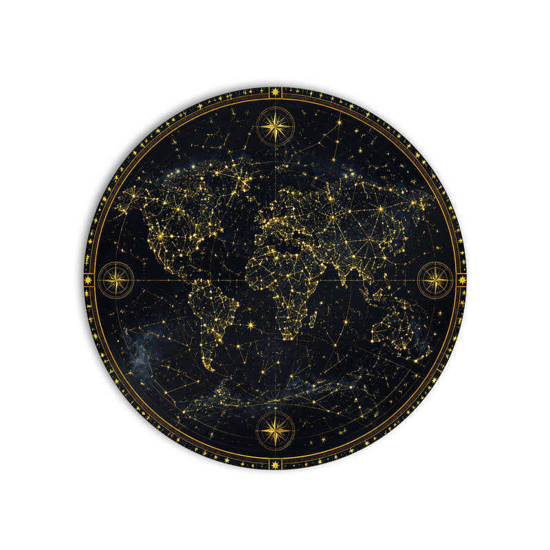 Celestial World Map product shot on white background