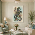 Floral Midnight Stallion lifestyle view