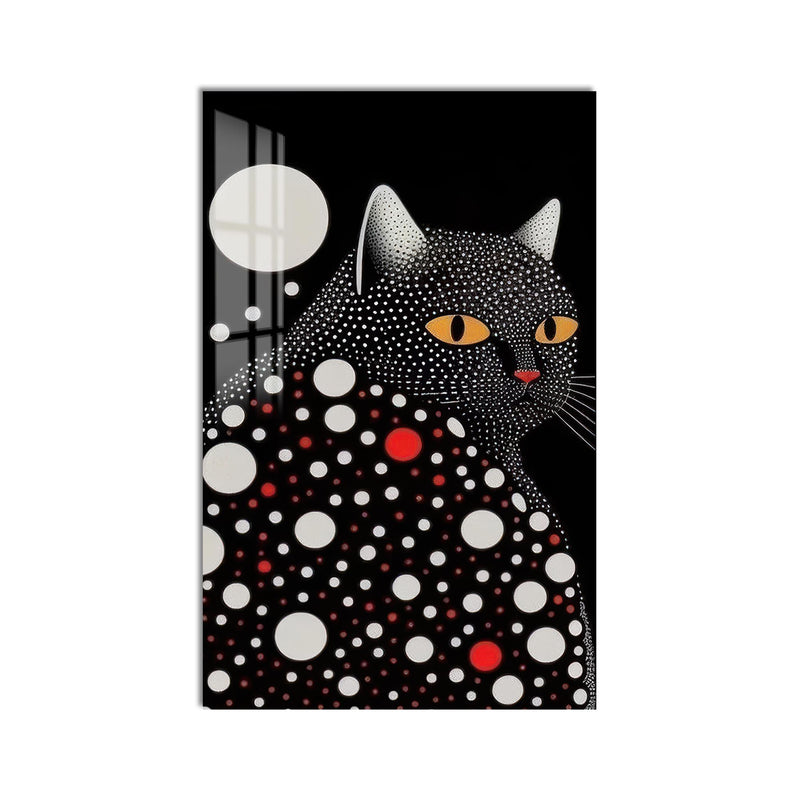 Dotted Midnight Cat product shot on white background