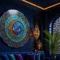 Jewelled Filigree Evil Eye lifestyle view