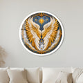 Celestial Angel Wings with white frame