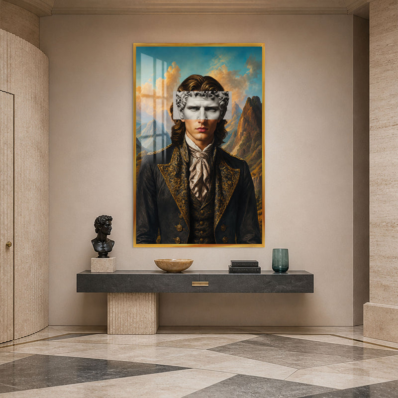 Classical Vision with gold frame