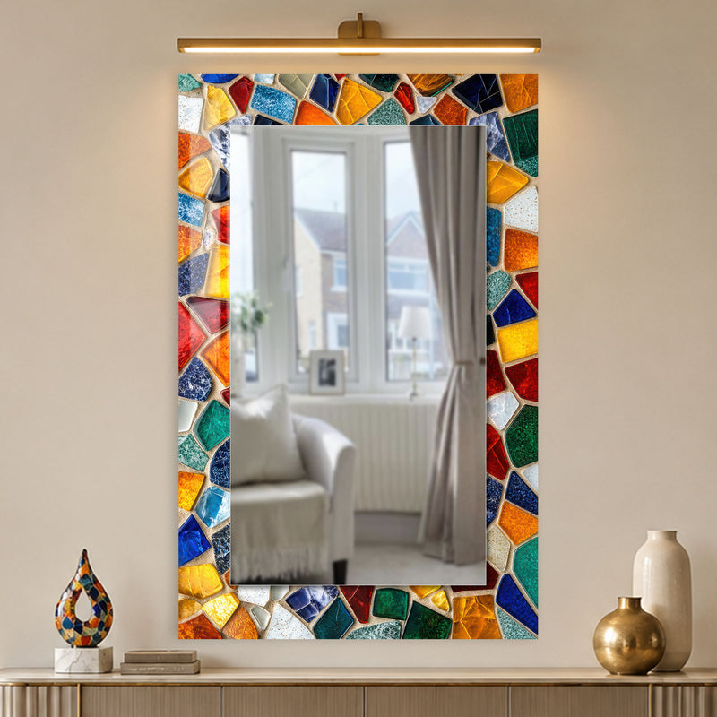 Vibrant Mosaic Glass lifestyle view
