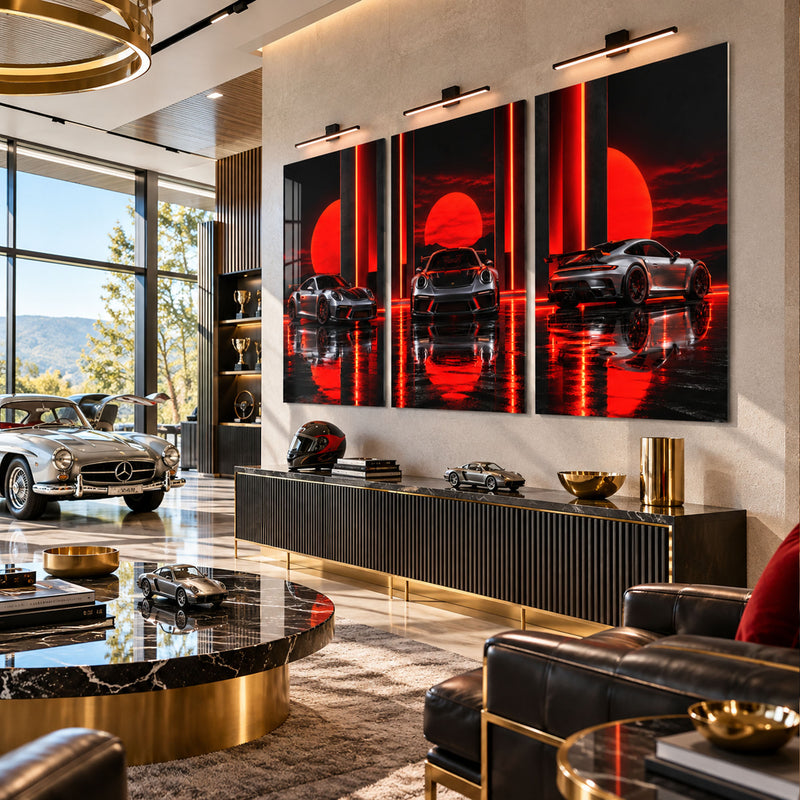 Crimson Supercar lifestyle view