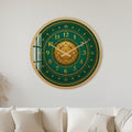Emerald Gilded Dial with gold frame