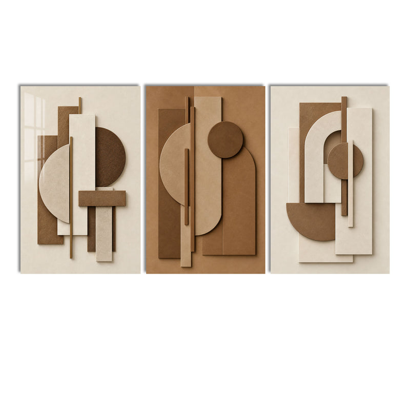 Earthtone Geometric Harmony lifestyle view