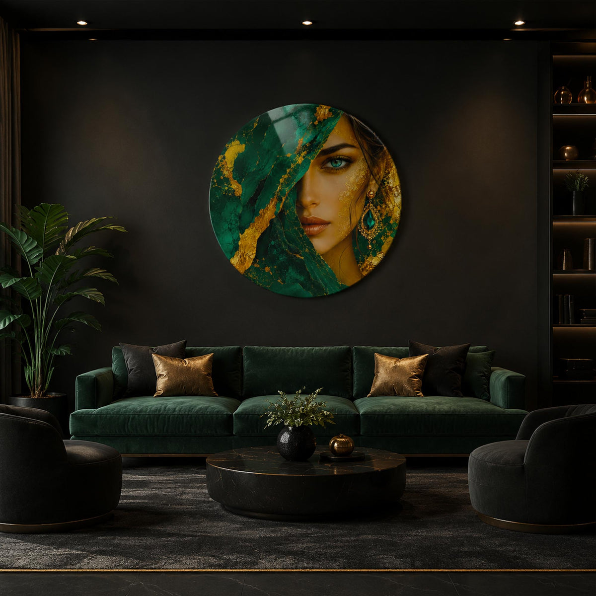 Emerald Veiled Muse lifestyle view
