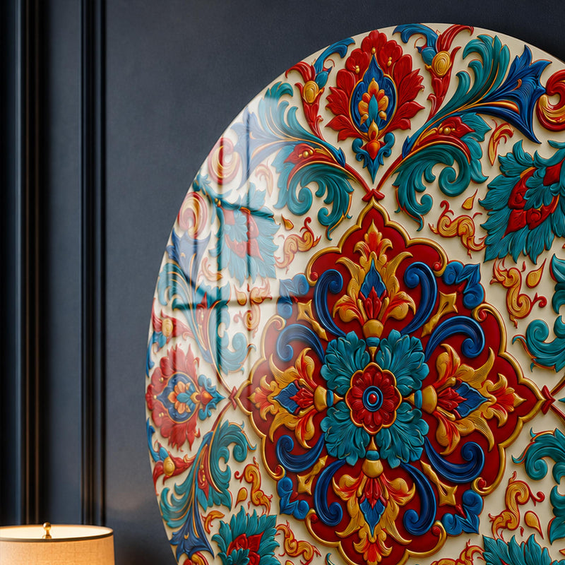 Ornate Floral Medallion lifestyle view