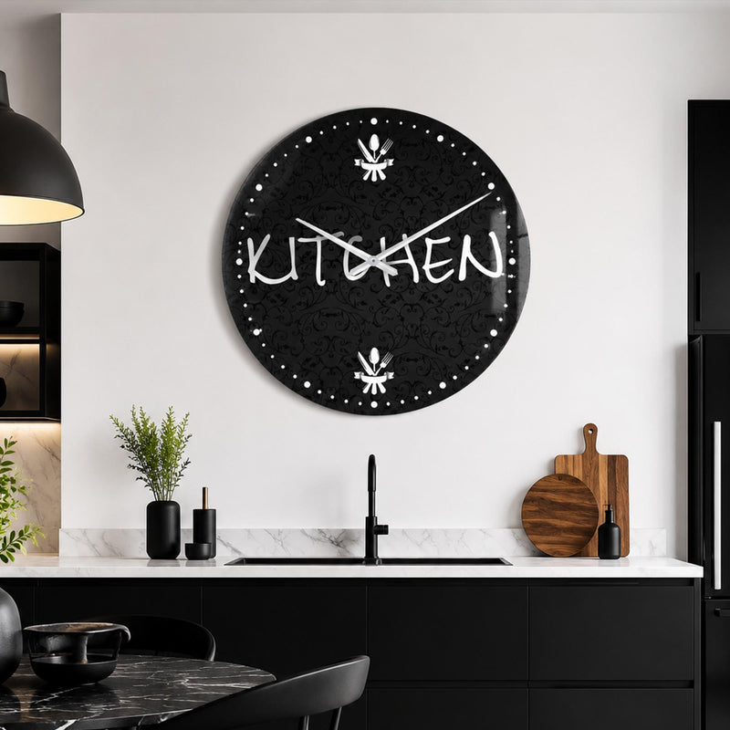 Monochrome Kitchen Script lifestyle view