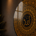 Golden Allah Mandala lifestyle view
