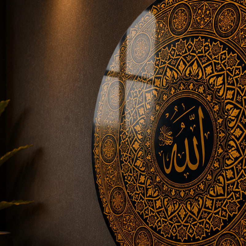 Golden Allah Mandala lifestyle view